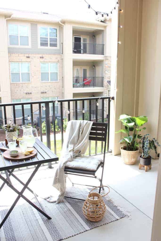 before and after: balcony makeover